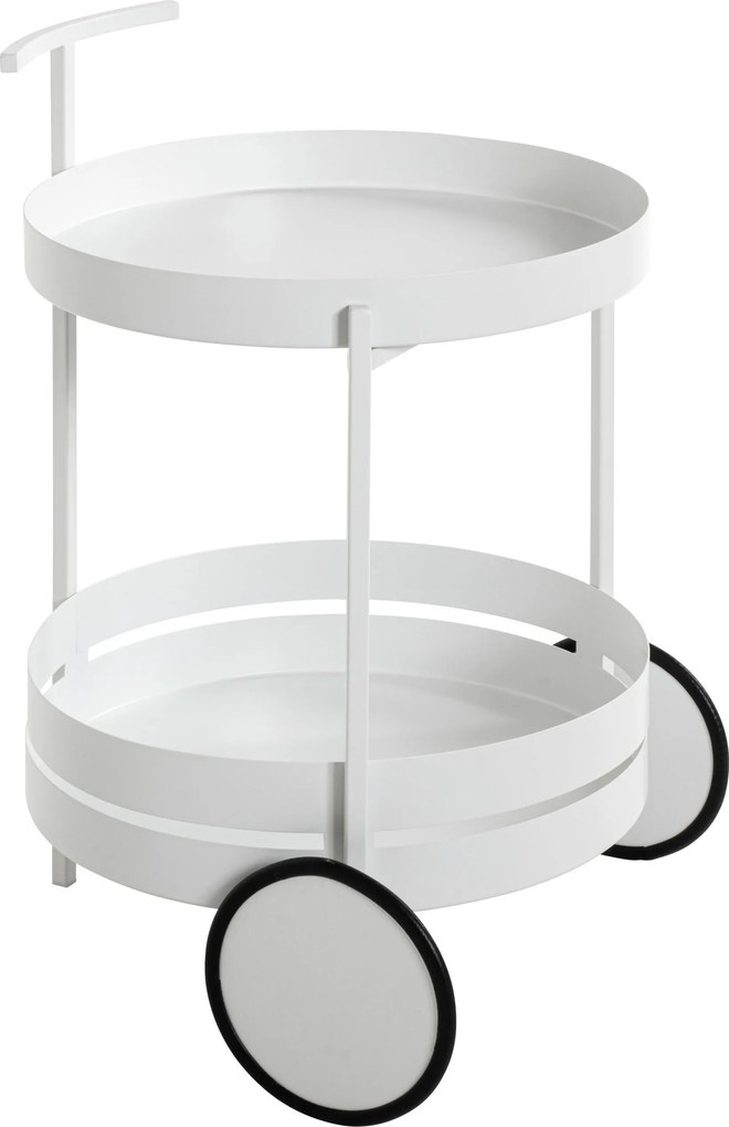 XXXLutz SERVÍROVACÍ VOZÍK, biela, 42/42/62 cm - Barový nábytok - 001931104104