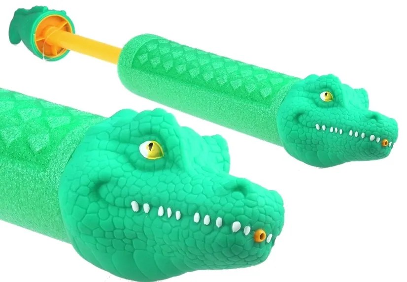 LEAN TOYS Vodná striekačka v tvare krokodíla