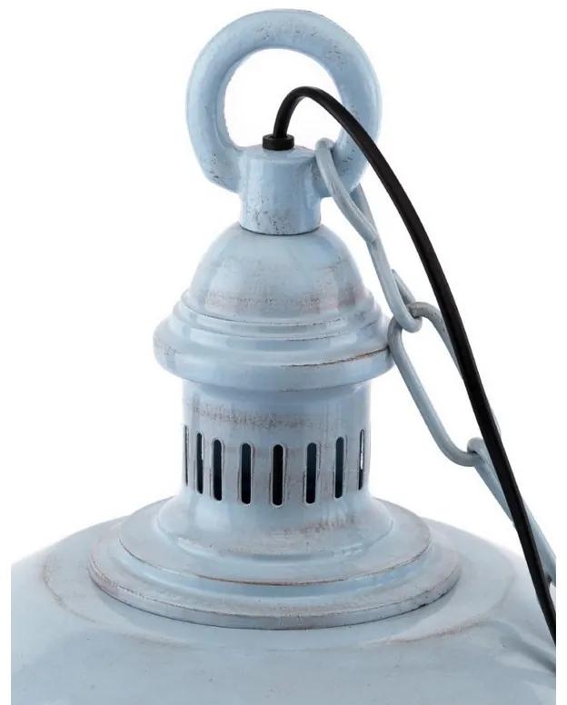 Vintage industriálne kovové svietidlo - lampa LOFT76_ALURO, 42x42x45