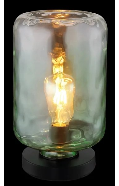 Globo 16046TG - Stolná lampa DARINA 1xE27/60W/230V zelená