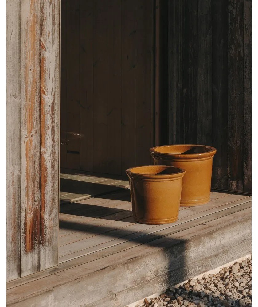 Kvetináče z terakoty v súprave 2 ks ø 47 cm Presili – Kave Home
