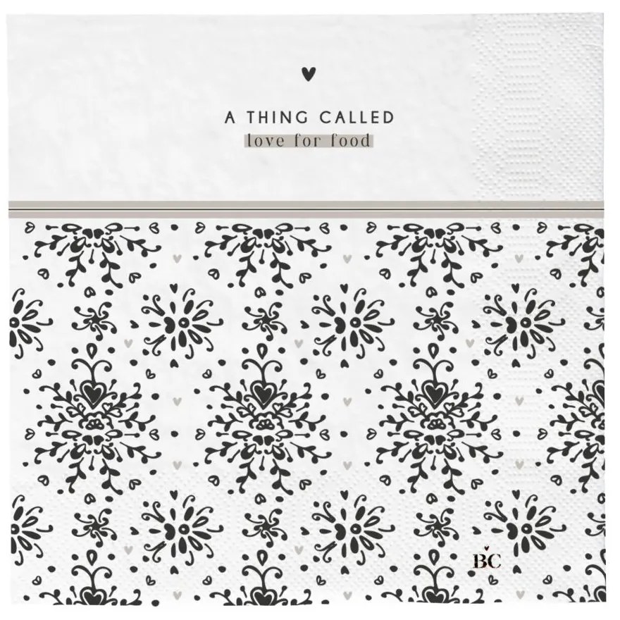 Napkin White/a Thing called Love 20 pcs16,