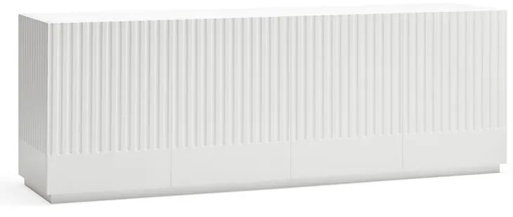 Biely príborník Teulat Doric, šírka 200 cm