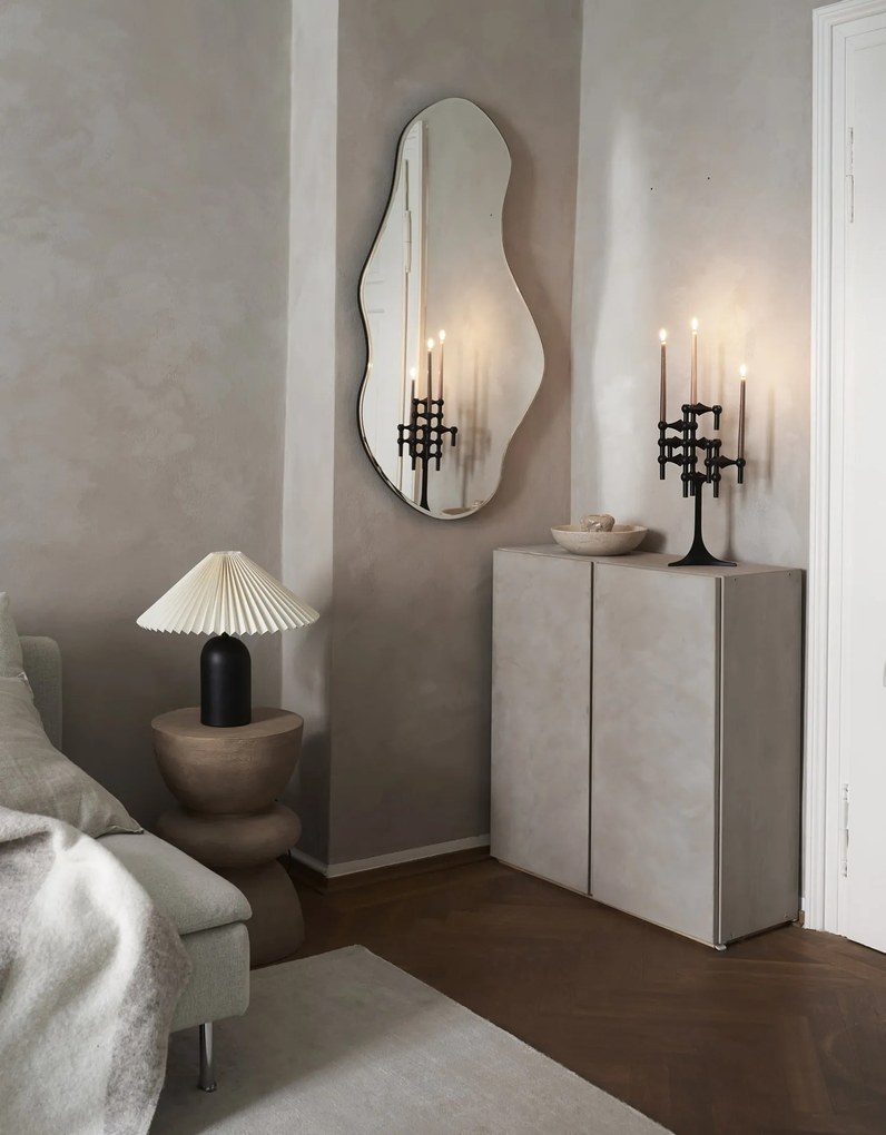 Stoff Nagel Dizajnový svietnik STOFF Nagel Stand Black
