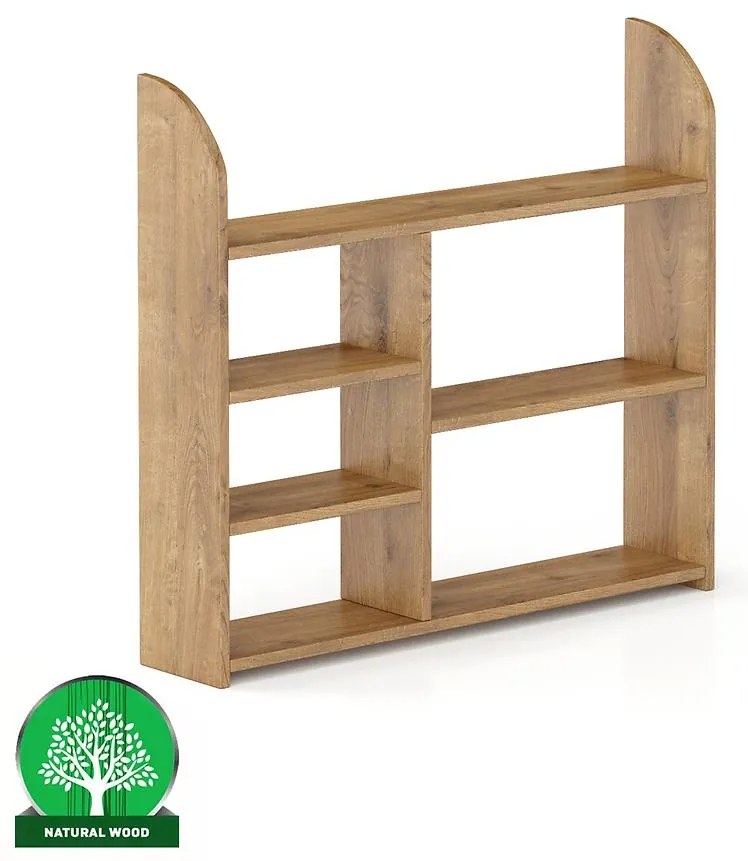 Polička borovica PK107-100x90x20 dub