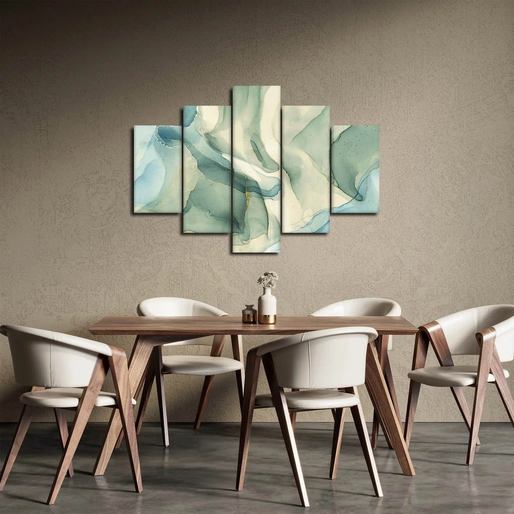 Obraz - Atramentová abstrakcia 3 (150x105 cm)