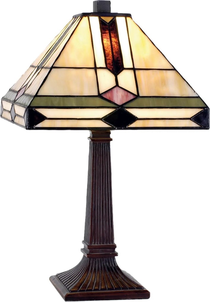 Stolná lampa Tiffany - 30*37 cm 1x E14 / Max 40W