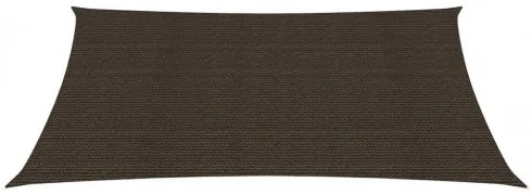 vidaXL Tieniaca plachta 160 g/m² hnedá 2,5x4,5 m HDPE-
