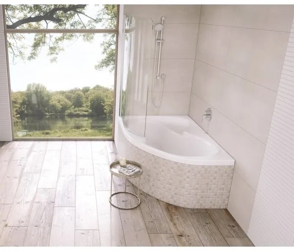 Ravak CM21000000 - Rohová vaňa ROSA 160x105 cm akrylát/biela