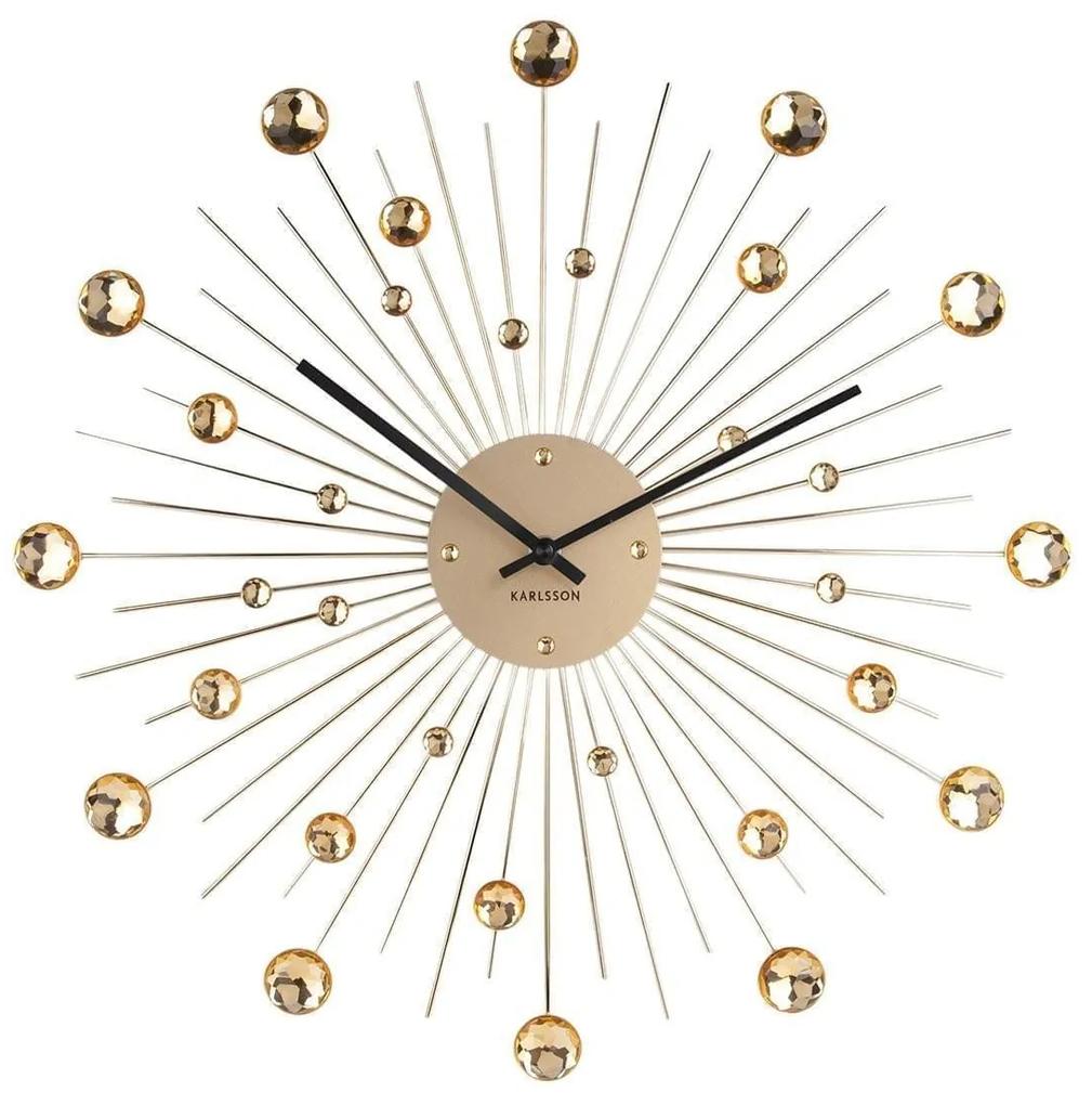 Dizajnové nástenné hodiny Karlsson 4859GD