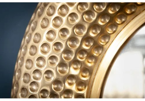 Zrkadlo 40396 Ø60cm Orient gold aluminium  - Komfort-nábytok