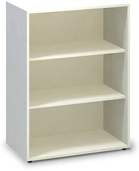 Stredná skriňa ProOffice 80 x 45 x 106,3 cm, biela