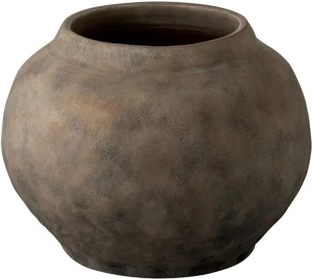 Hnedá terakotová váza Etnic - 59 * 47 * 59 cm