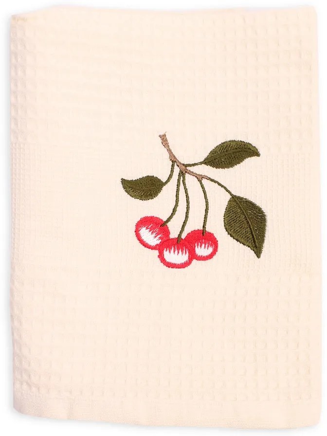 Utierka vaflová čerešňa