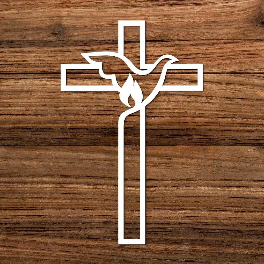 Kresťanský krížik z dreva na stenu | DUBLEZ