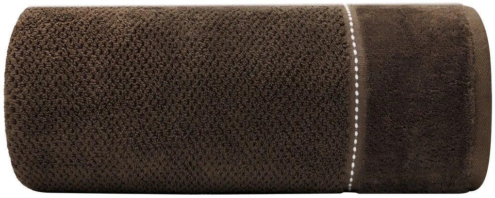 BAVLNENÝ UTERÁK SALADO SADA 6KS 50X90 CM HNEDÁ