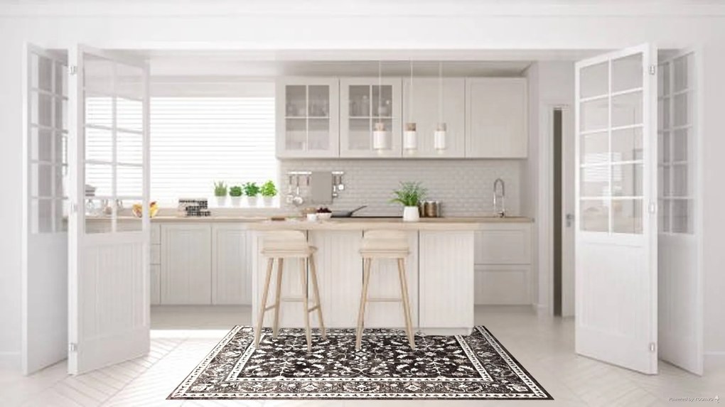 Berfin Dywany, Kusový koberec Alfa New 7206 Brown, 120x180, hnedá, obývacia izba