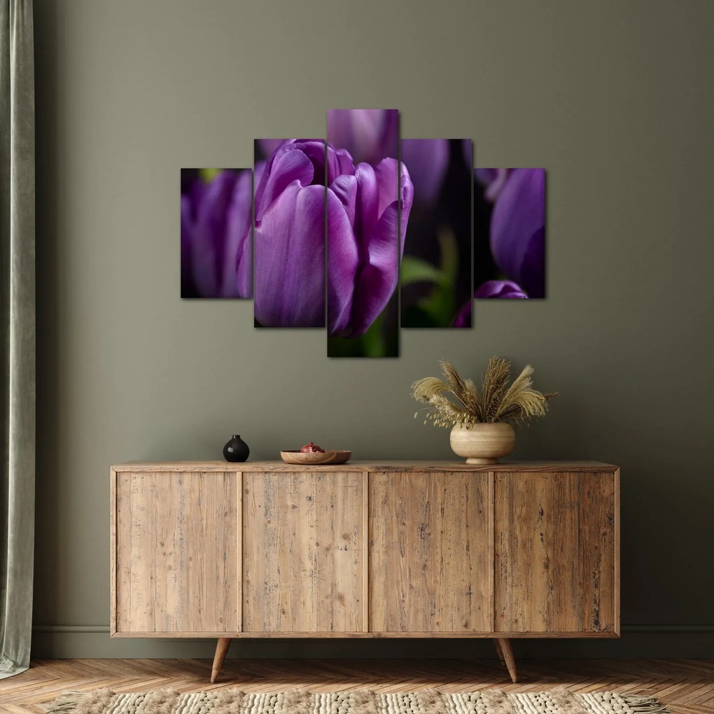 Obraz kvetov tulipánov (150x105 cm)