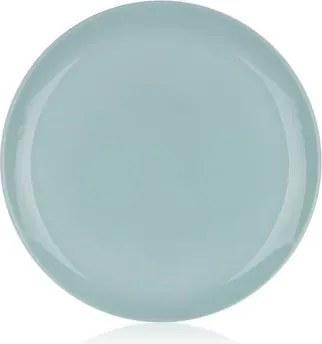 Plytký tanier Diwali 25 cm, tyrkysové sklo%