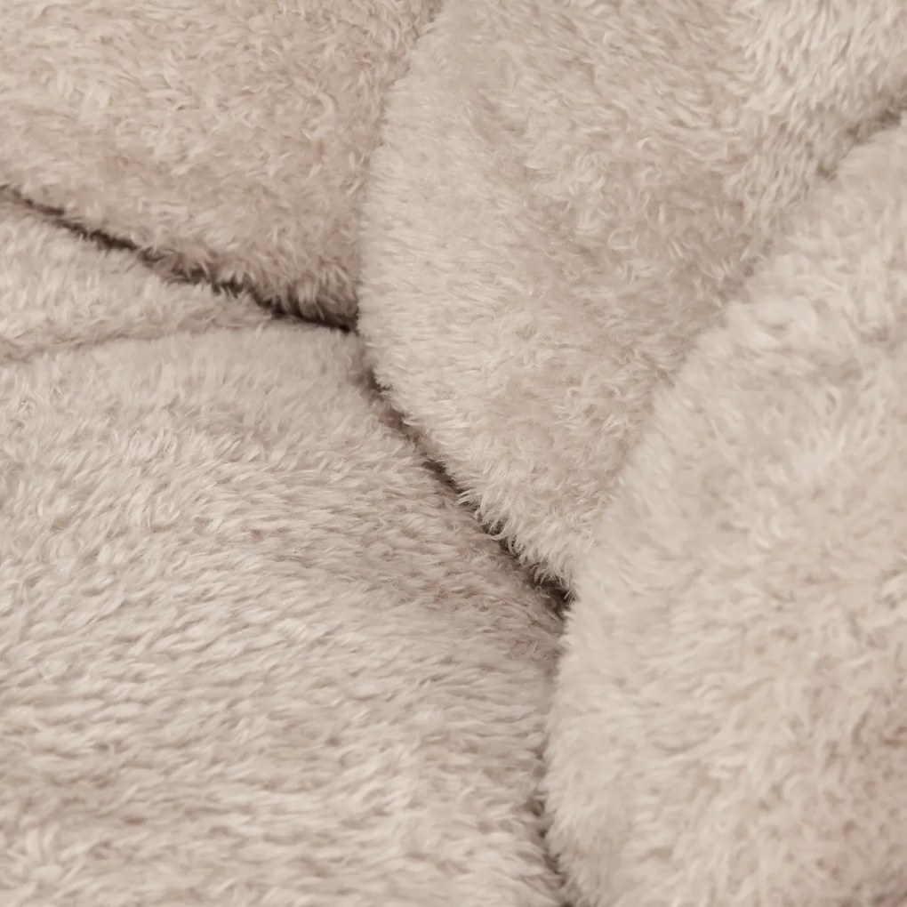 Kreslo detské plyšové Soft Beige