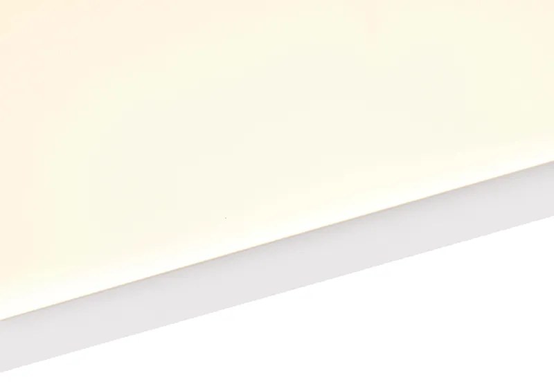 Moderné stropné svietidlo oceľ 120 cm vrátane LED 4-stupňové stmievateľné - Liv