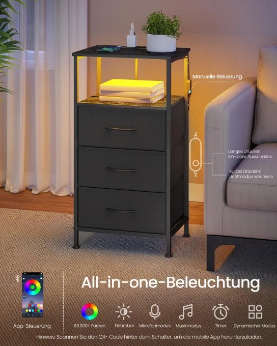 Nočný stolík LGS303BH02
