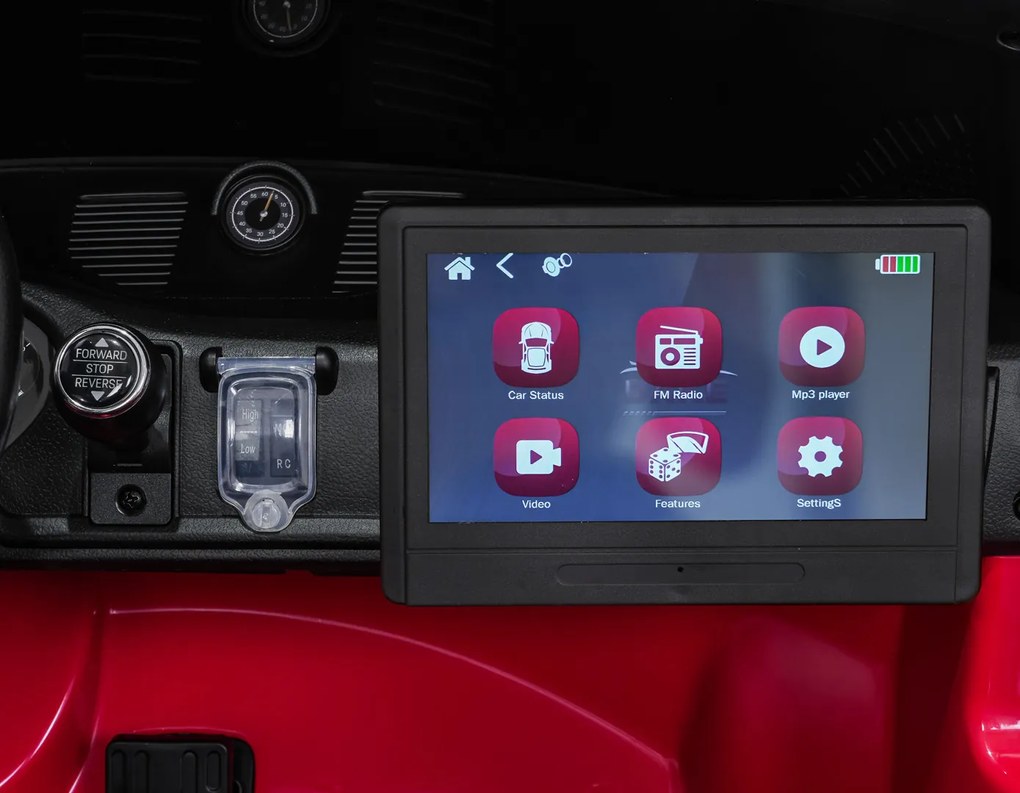 Detské elektrické autíčko Porsche 911 GT3 STRONG MP4 červené