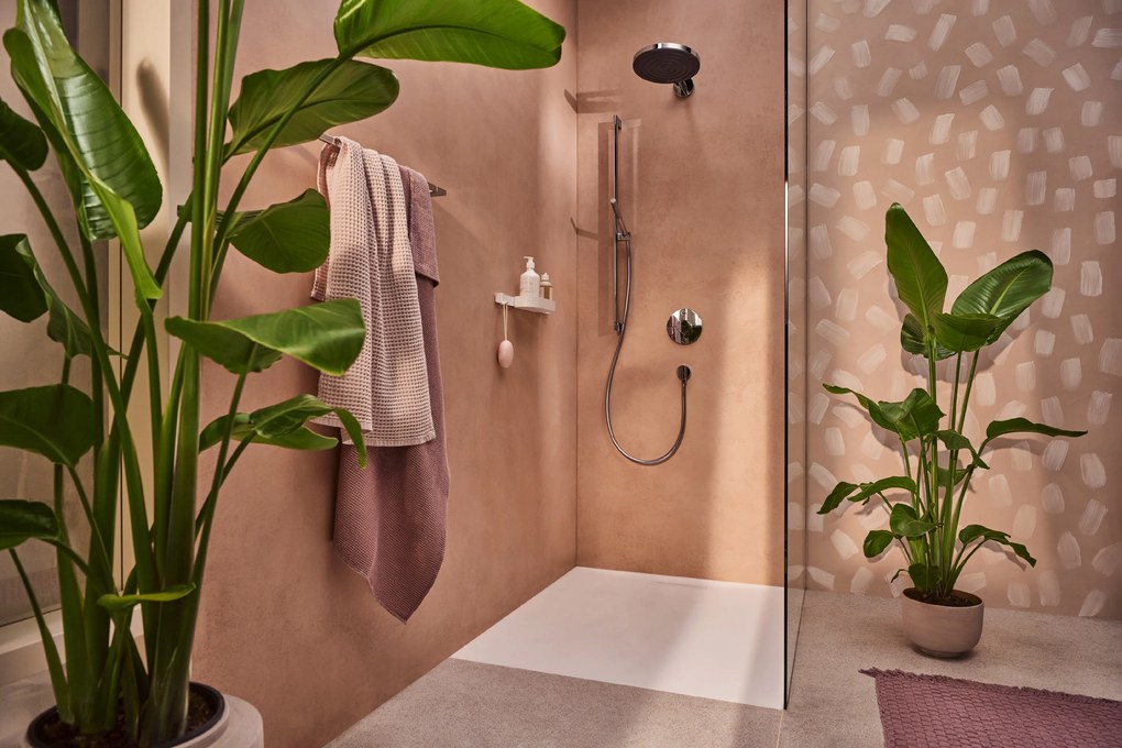 Hansgrohe Hansgrohe, sprchové rameno S 390 mm, chrómová, HAN-24357000
