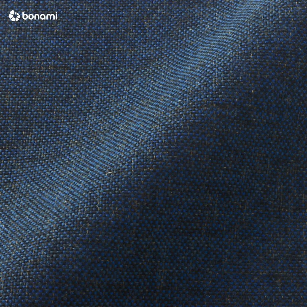 Námorníckymodrá rozkladacia pohovka do "U" Miuform Dazzling Daisy, pravý roh