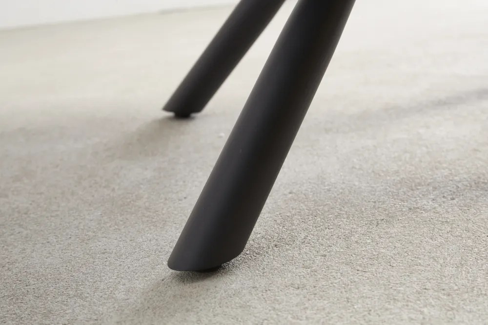 Retro stolička Big George tmavo šedá otočná 360