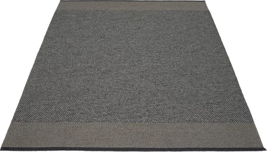 Antracitový vnútorný a vonkajší koberec 180x260 cm Edit Charcoal – Pappelina