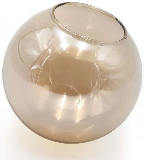 Luster na lanku ROLLO 1xE14/5W/230V zlatá/dymová béžová