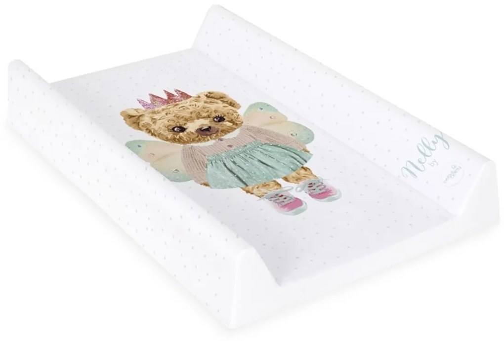 Ceba Baby prebaľovacia podložka Comfort Fluffy Puffy Nelly - tvrdá, 50 x 70 cm