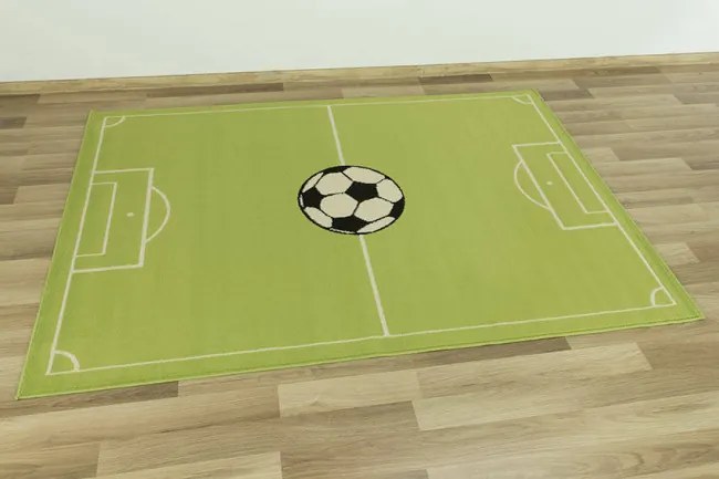 Detský koberec Kids 533549/67955 Ihrisko zelený