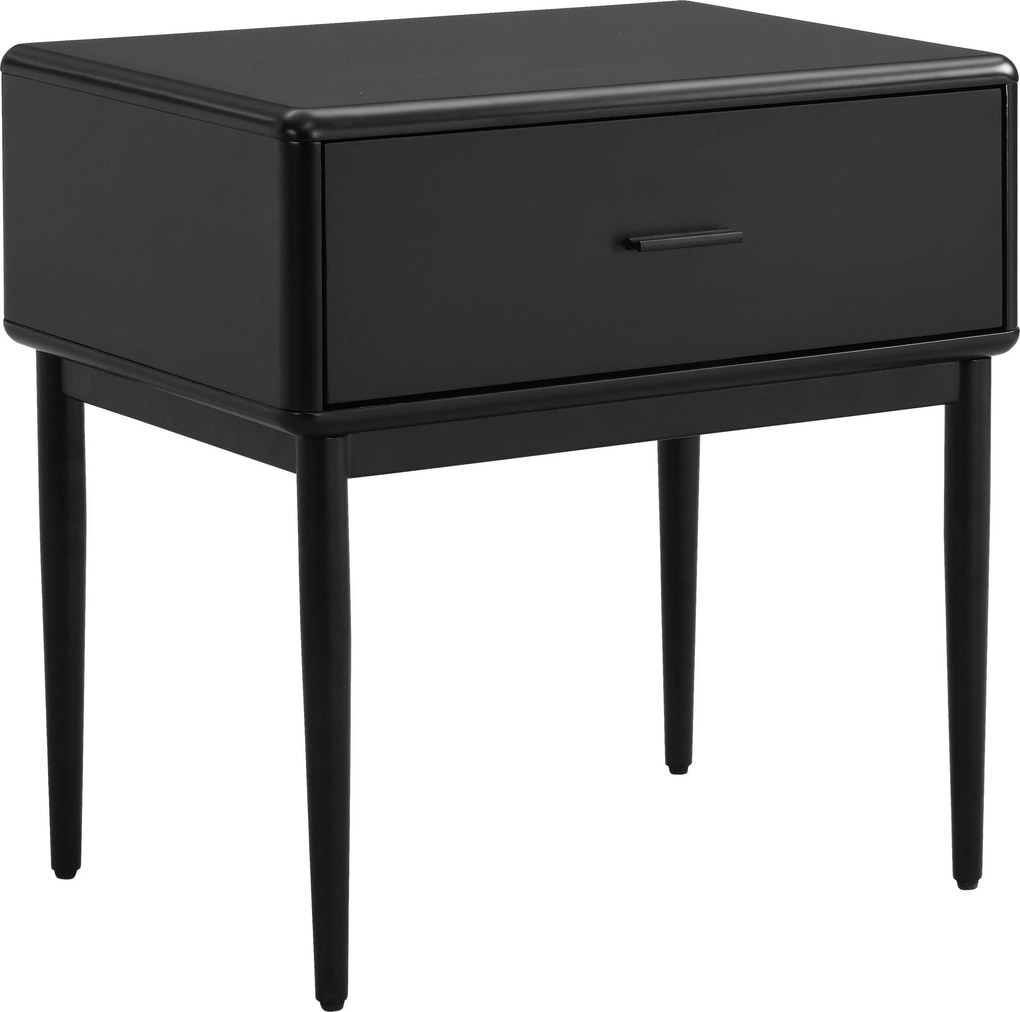XXXLutz NOČNÝ STOLÍK, čierna, 54/55/40 cm Livetastic - Online Only spálne - 000575041202