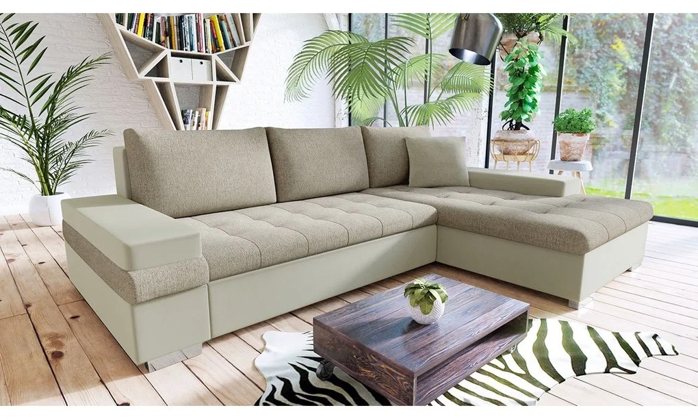 Sedacia súprava Kanton Mini, Dostupné poťahy: ekokoža Soft 017 + Lux 06