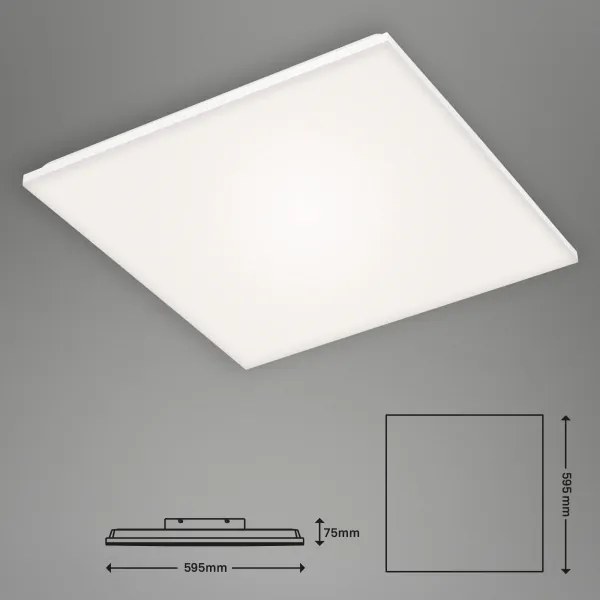 Briloner 7376-216 - LED Prisadený panel bez rámu LED/38W/230V 59,5x59,5 cm