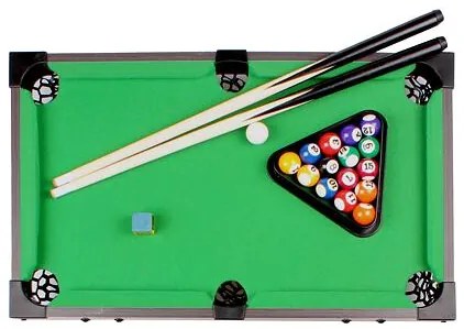 Merco Billiards Mini 50 biliardový stôl balenie 1 ks