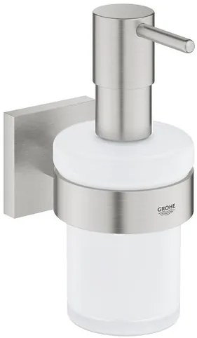 Grohe Start Cube Accessories dávkovač mydla s držiakom supersteel 41098dc0 G41098DC0