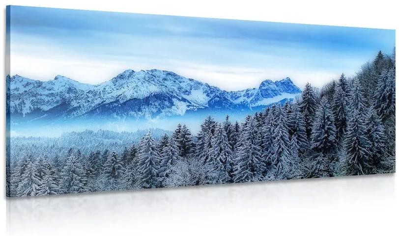 Obraz zamrznuté hory Varianta: 100x50