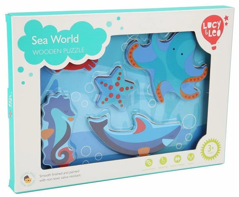 Lucy & Leo puzzle dopravné prostriedky LL229