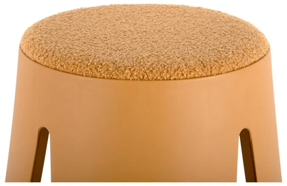 Okrovožltá plastová stolička Savor – Leitmotiv