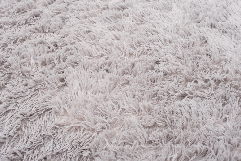 TA Koberec LIGHT GREY LIGHT GREY SILK Sivý Obdĺžnikový Rozmer: 80x150 cm