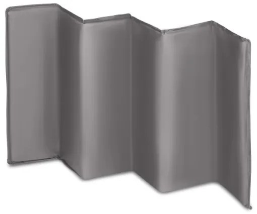 Lionelo - Cestovná postieľka STEFI ružová/šedá