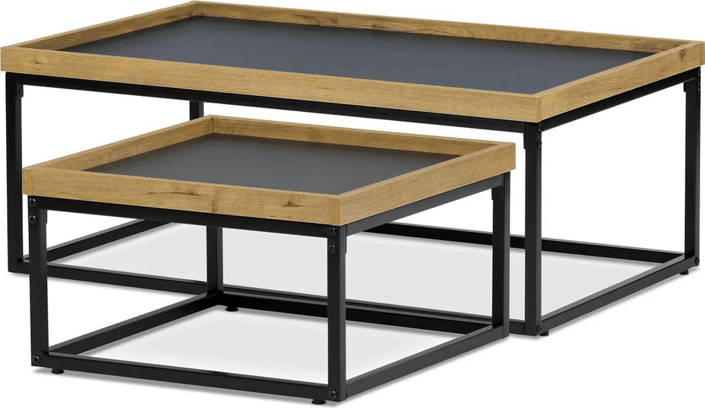 Konferenčný stolík CT-613 OAK Farba: Sivá