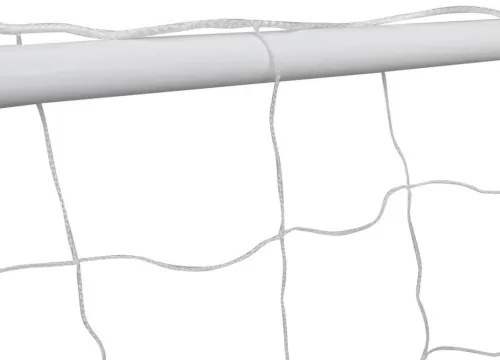 vidaXL Futbalové bránky so sieťami 2 ks 182x61x122 cm oceľové biele-