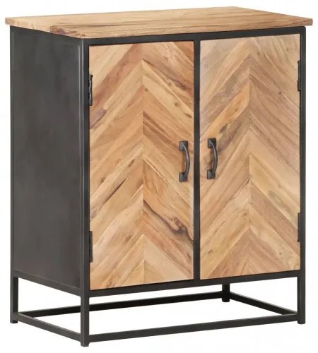 vidaXL Komoda 60x35x70 cm masívne akáciové drevo-