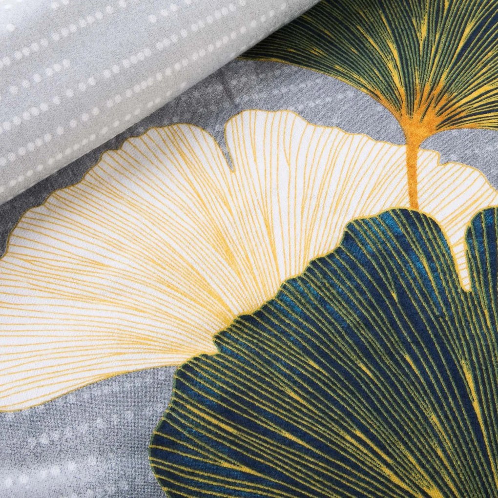 FLANELOVÉ OBLIEČKY FLANELOVE 200X220 CM, 2KS 70X80 CM LISTY