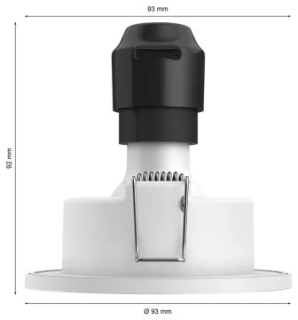 Philips - LED RGBW Stmievateľné kúpeľňové svietidlo Hue XAMENTO 1xGU10/4,2W IP44