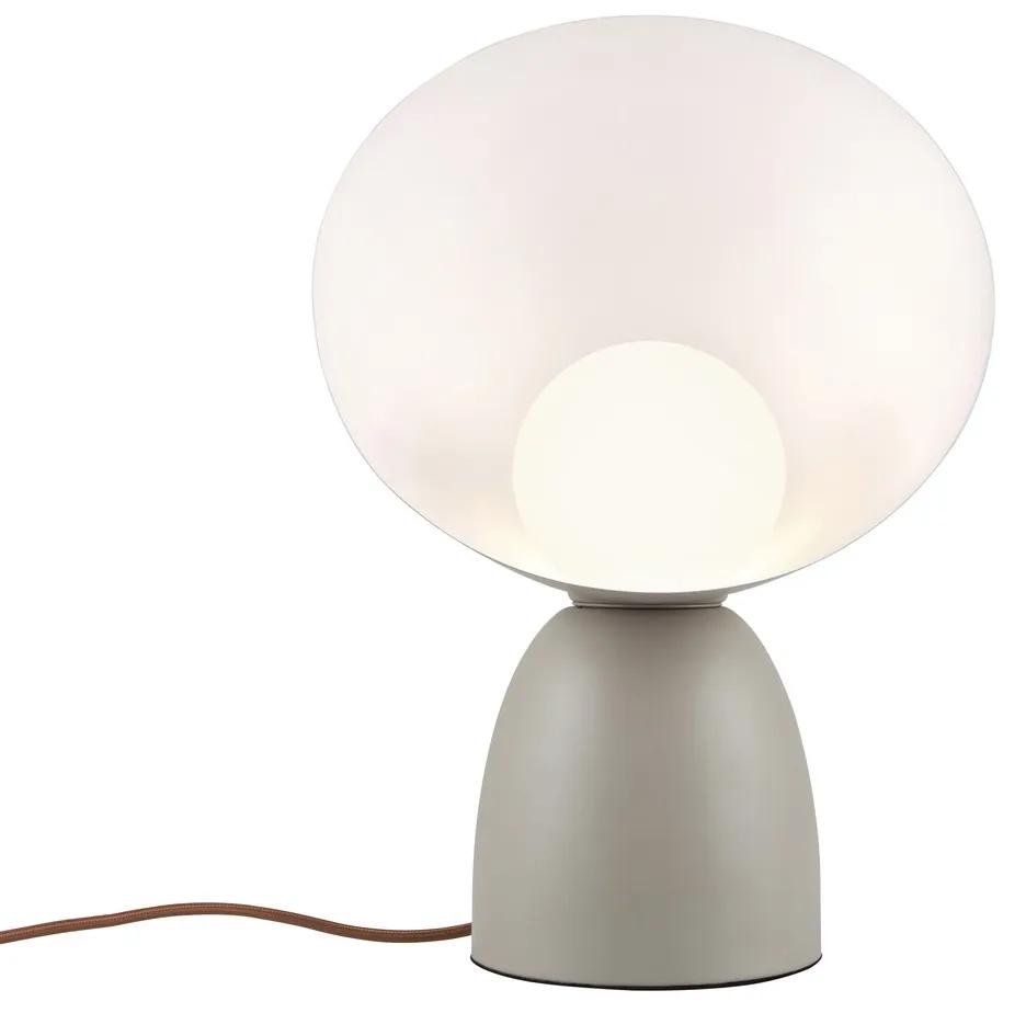 NORDLUX Dizajnová kovová stolová lampa HELLO, 1xE14, 25W, hnedá